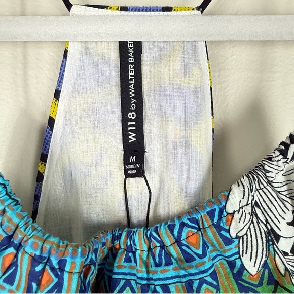 W118 by Walter Baker Claire Dress Womens Medium Exotic Labyrinth WM1470254 - Picture 6 of 9